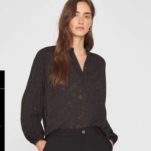 Club Monaco Textured Popover Shirt